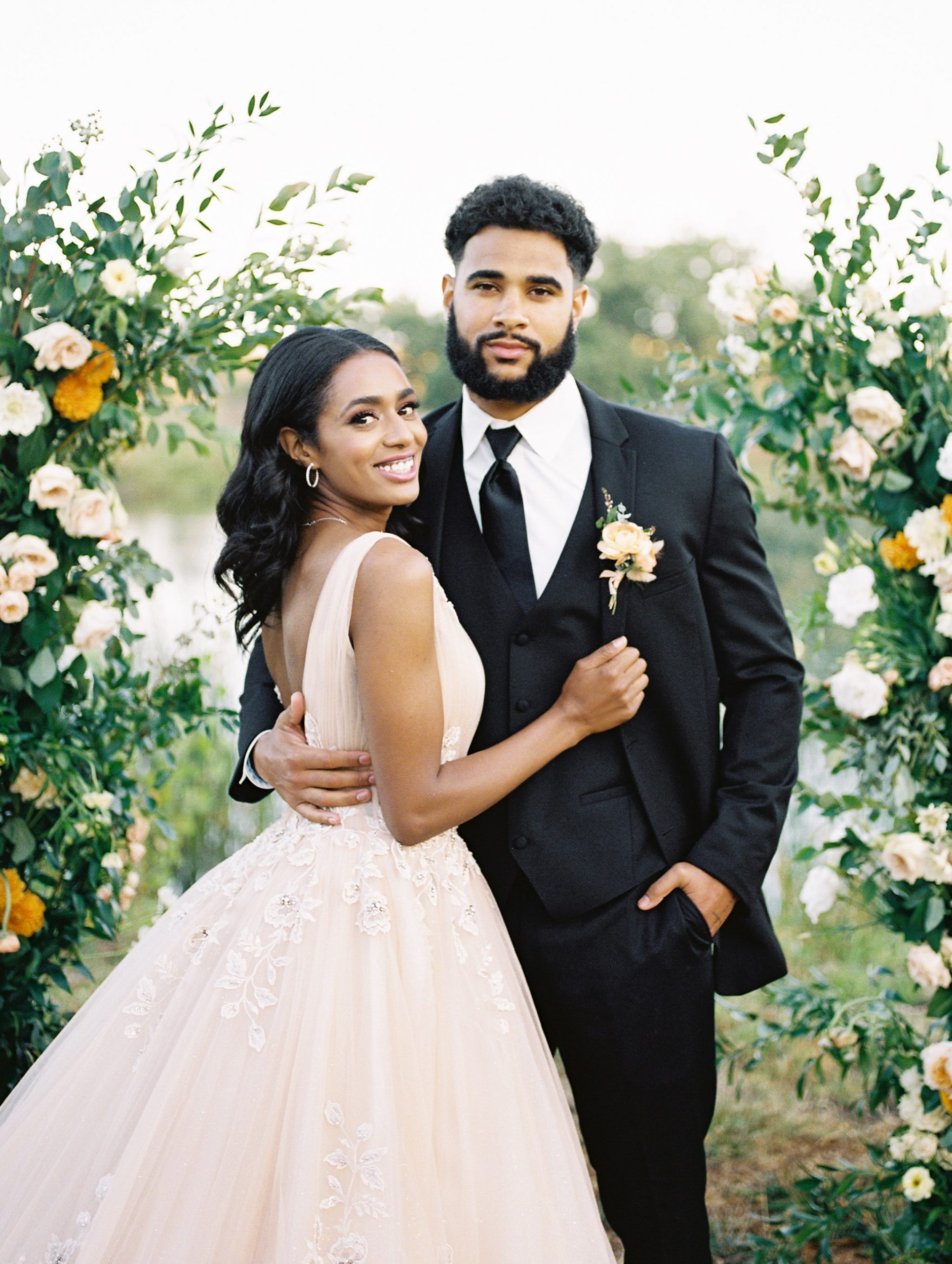 Bride and groom