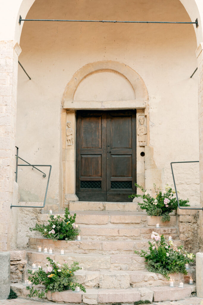 Abbazia San Pietro in Valle wedding, image taken by Kelley Williams a wedding photographer in Umbria Italy
