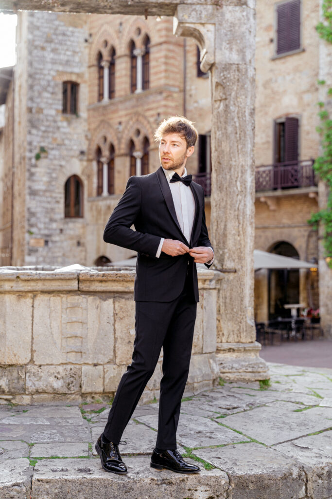 San Gimignano engagement session, italy wedding photographer, tuscany engagement session