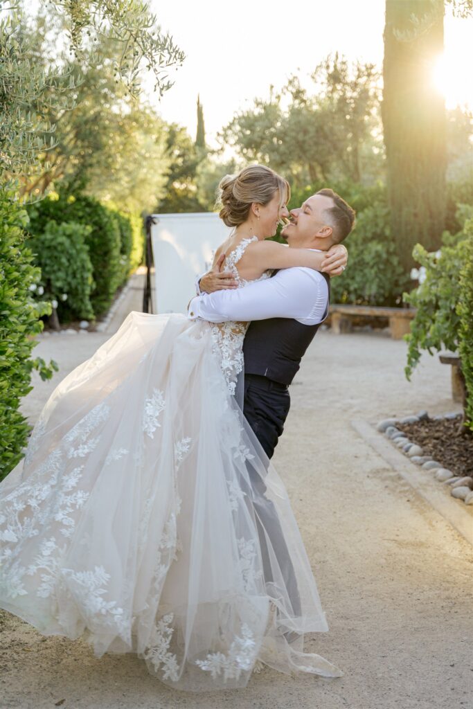 Allegretto Winery. Allegretto winery wedding. Paso Robles wedding photographer. San Luis Obispo wedding photographer. Winery wedding.