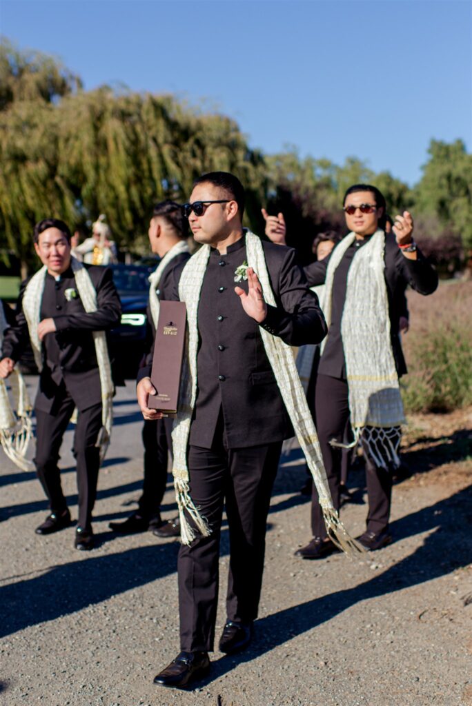 Greengate Ranch wedding photographer. Greengate Ranch wedding. Greengate Ranch & Vineyard wedding. San Luis Obispo wedding photographer. San Luis Obispo wedding photography. Indian wedding Greengate Ranch. Baraat at Greengate Ranch. Serabandi ceremony wedding. Luxury wedding San Luis Obispo. Multicultural wedding photographer California