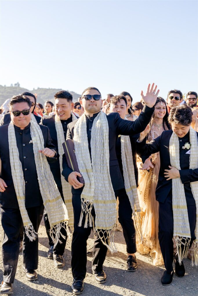 Greengate Ranch wedding photographer. Greengate Ranch wedding. Greengate Ranch & Vineyard wedding. San Luis Obispo wedding photographer. San Luis Obispo wedding photography. Indian wedding Greengate Ranch. Baraat at Greengate Ranch. Serabandi ceremony wedding. Luxury wedding San Luis Obispo. Multicultural wedding photographer California