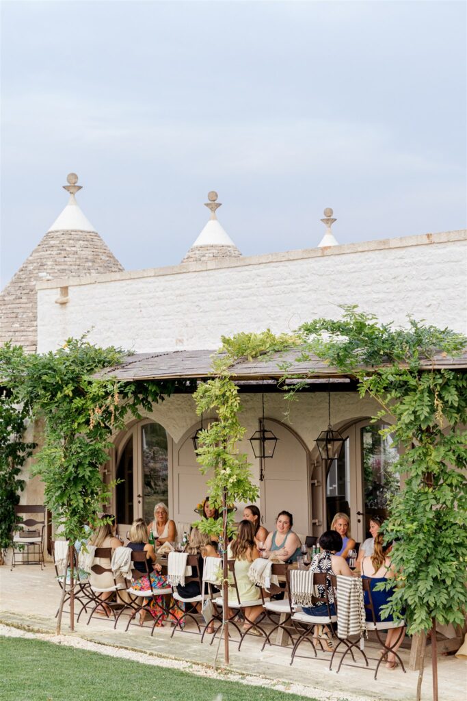 Puglia Italy. Italian wedding photographer. Women's retreat photographer. Luxury women's retreat. Puglia wedding photographer. 